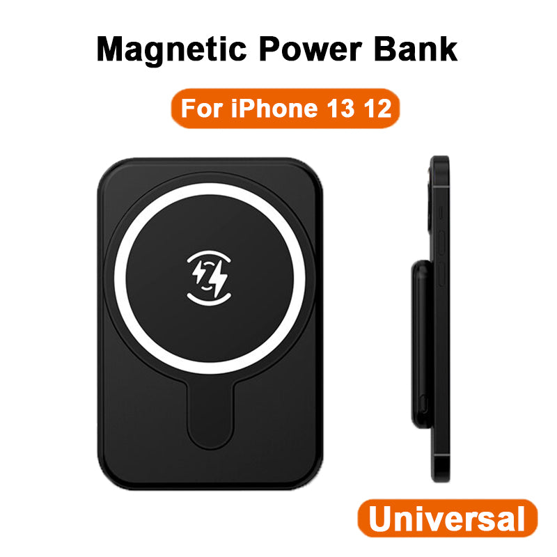 Mini Magnetic Power Bank 5000mAh Wireless MAGSAFE